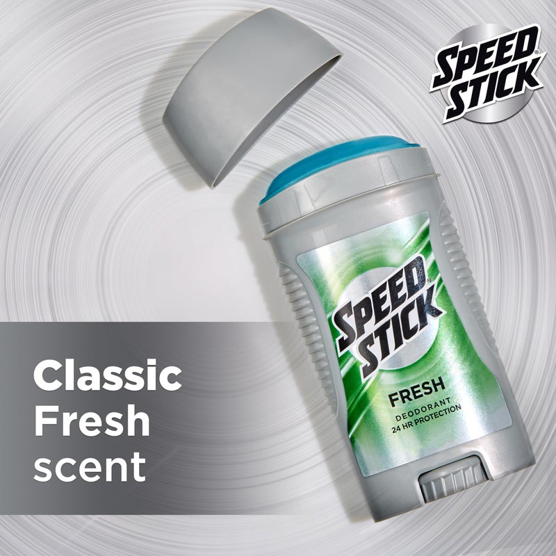 Speed Stick Men's Deodorant, Fresh, 3 Ounce - Image 5